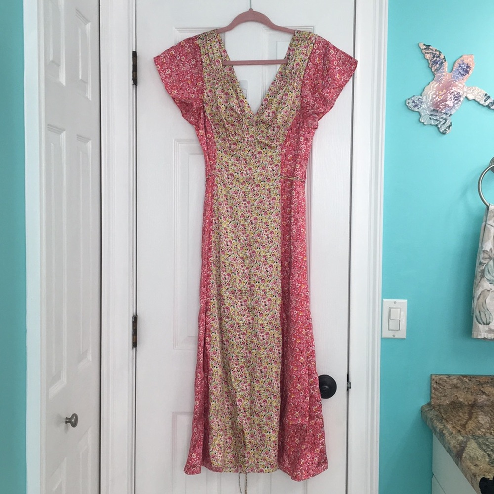 NWT Cinq a Sept Floral midi dress size 6